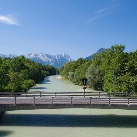 Tolle Ferienwohnung In Oberau Mit Terrasse Lejlighed Oberau (Garmisch-Partenkirchen)